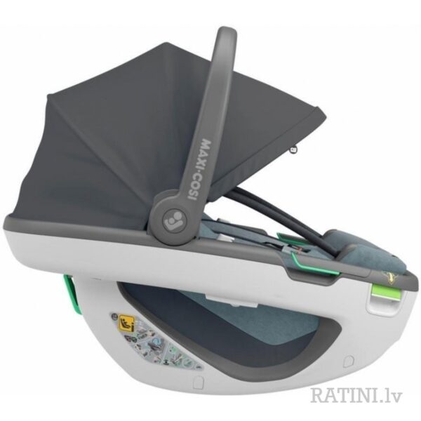 Ratini.lv | Coral 360 autokrēsliņš 45-75cm krāsa Essential Graphite Black Shell bilde #7