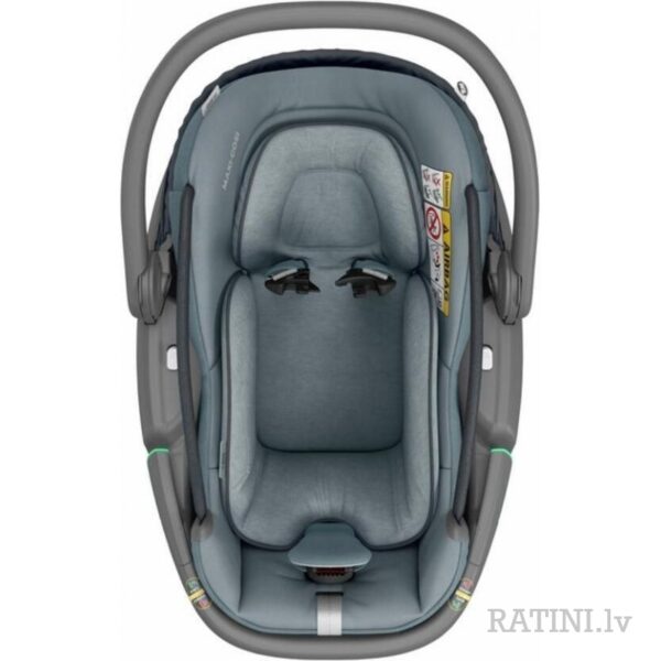 Ratini.lv | Coral 360 autokrēsliņš 45-75cm krāsa Essential Graphite Black Shell bilde #3