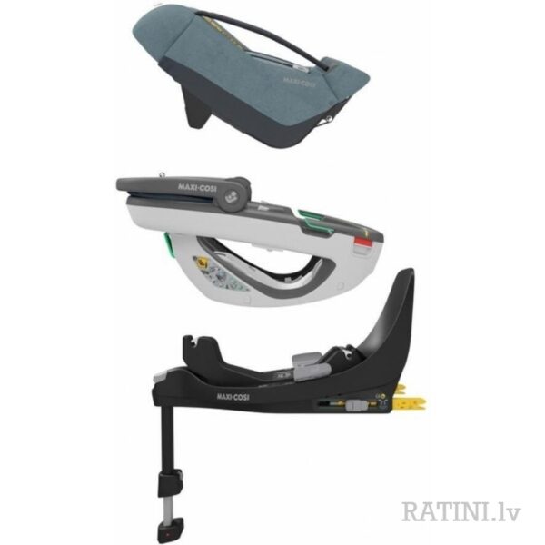 Ratini.lv | Coral 360 autokrēsliņš 45-75cm krāsa Essential Graphite Black Shell bilde #15