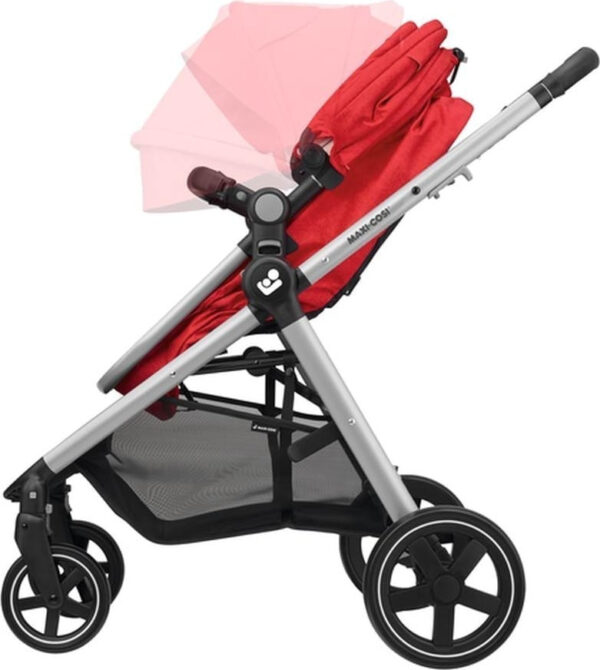 Ratini.lv | Zelia bērnu ratiņi krāsa Nomad Red bilde #11