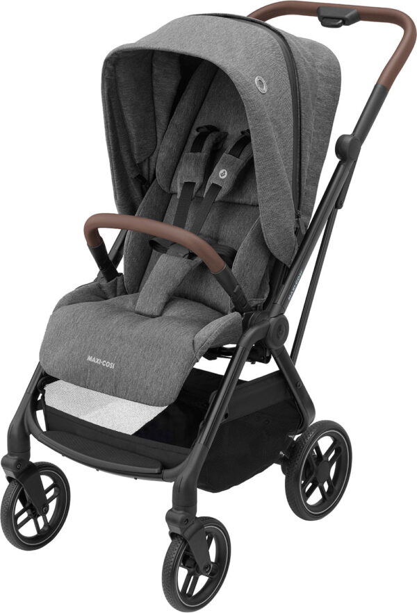 Ratini.lv | Leona 2 bērnu ratiņi krāsa Select Grey bilde #1