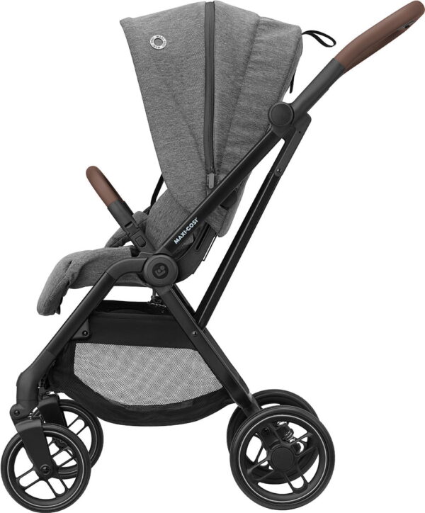 Ratini.lv | Leona 2 bērnu ratiņi krāsa Select Grey bilde #3