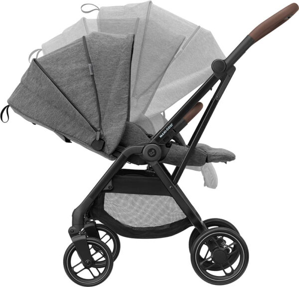 Ratini.lv | Leona 2 bērnu ratiņi krāsa Select Grey bilde #9