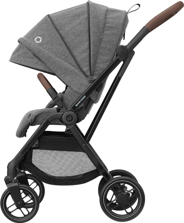 Ratini.lv | Leona 2 bērnu ratiņi krāsa Select Grey bilde #7