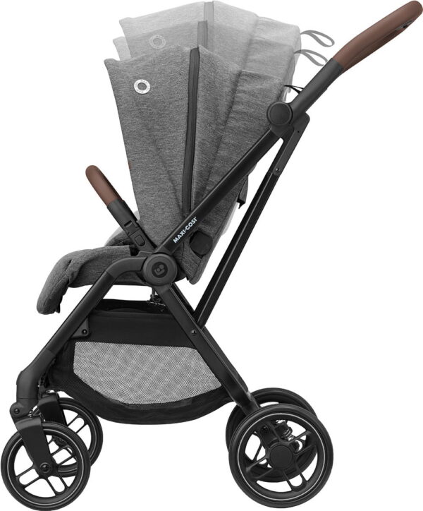 Ratini.lv | Leona 2 bērnu ratiņi krāsa Select Grey bilde #5