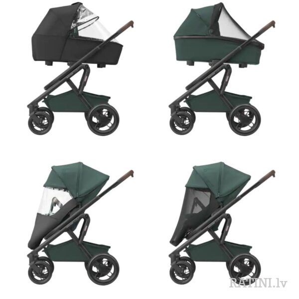Ratini.lv | Lila XP Plus ratiņi 2in1 krāsa Essential Green bilde #27