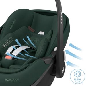Maxi Cosi Pebble 360 PRO 2 autokrēsliņš mazuļiem 40-87cm krāsa TWILLIC GREEN