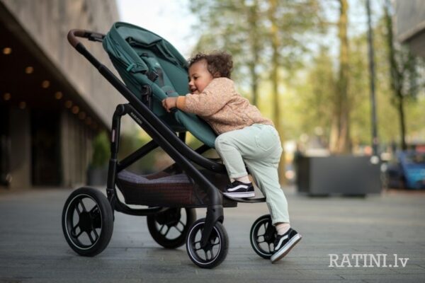 Ratini.lv | Plaza + Plus 2in1 ratiņi krāsa Essential Graphite bilde #29