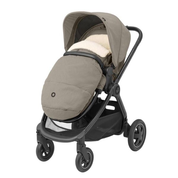 Ratini.lv | Footmuff 2in1 ratu guļammaiss krāsa Twillic Truffle bilde #9