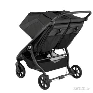 Baby Jogger City Mini GT 2 Double ratiņi diviem bērniem krāsa Jet