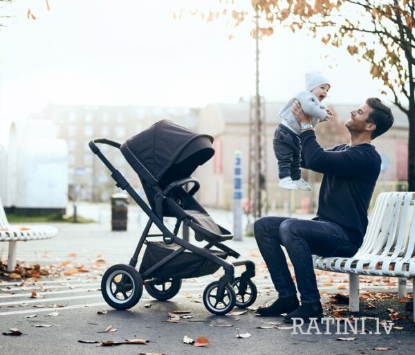 Ratini.lv | Thule Sleek ratiņi krāsa Midnight Black on Black bilde #25