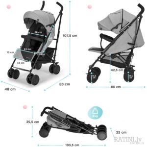 Kinderkraft Siesta bērnu ratiņi