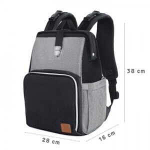 Kinderkraft Molly bērnu ratu soma- mugursoma krāsa Black