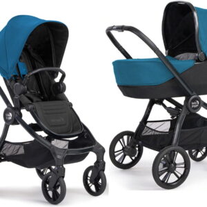 Baby Jogger City Sights 2in1 bērnu ratiņi krāsa Deep Teal