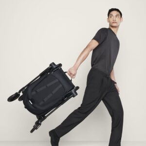 Cybex Melio Carbon bērnu ratiņi krāsa Magic Black