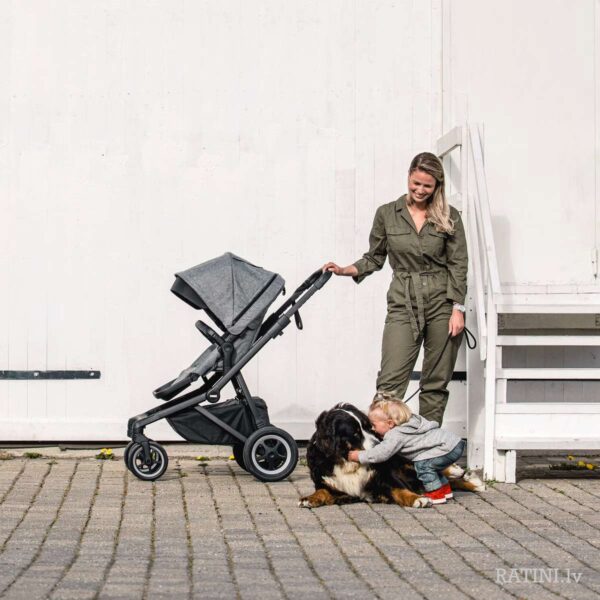 Ratini.lv | Thule Sleek ratiņi krāsa Midnight Black on Black bilde #27