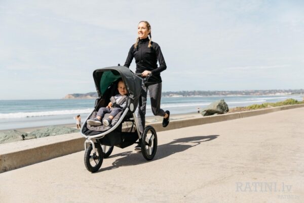 Ratini.lv | Speed bērnu ratiņi krāsa Matte Black bilde #9