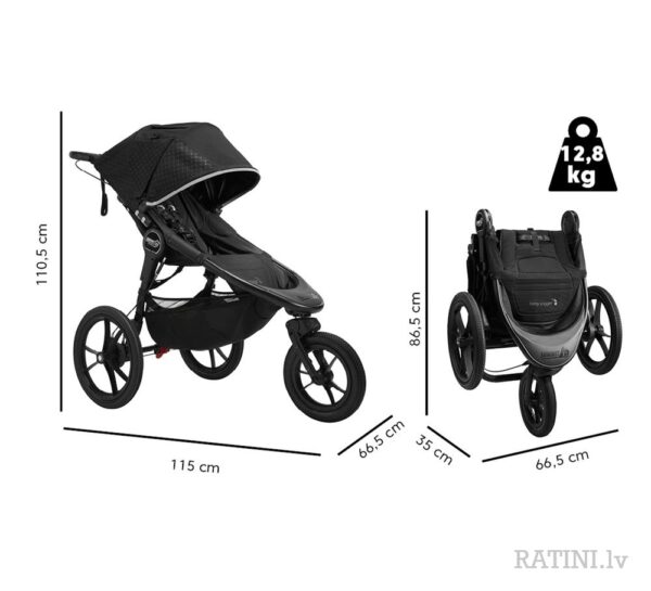Ratini.lv | Summit X3 ratiņi krāsa Robin Arzon bilde #23