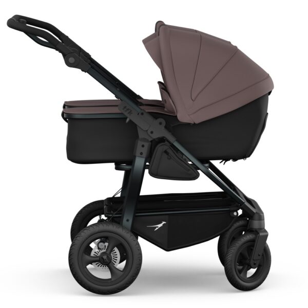 Ratini.lv | Duo Combi dvīņu ratiņi ar AIR riteņiem un 2 kulbiņām krāsa Brown bilde #6 Ratini.lv | Duo Combi dvīņu ratiņi ar AIR riteņiem un 2 kulbiņām krāsa Brown bilde #5