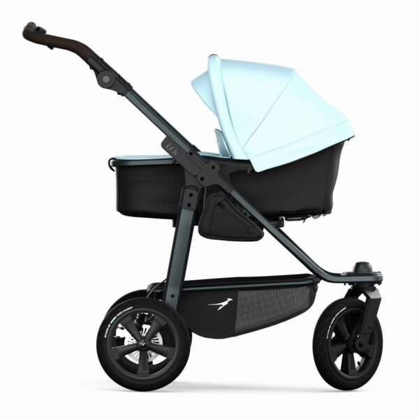 Ratini.lv | Mono 3 Combi bērnu ratiņi 2in1 ar AIR riteņiem krāsa Blue Dual bilde #1