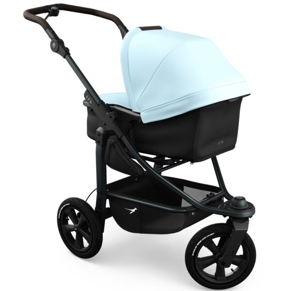 Ratini.lv | Mono 3 Combi bērnu ratiņi 2in1 ar AIR riteņiem krāsa Blue Dual bilde #3