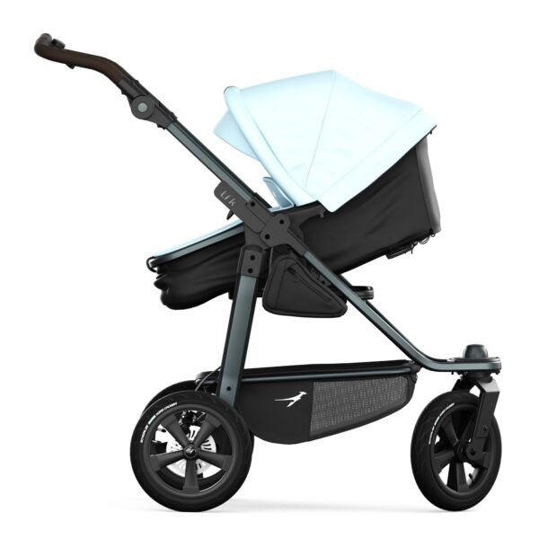 Ratini.lv | Mono 3 Combi bērnu ratiņi 2in1 ar AIR riteņiem krāsa Blue Dual bilde #5