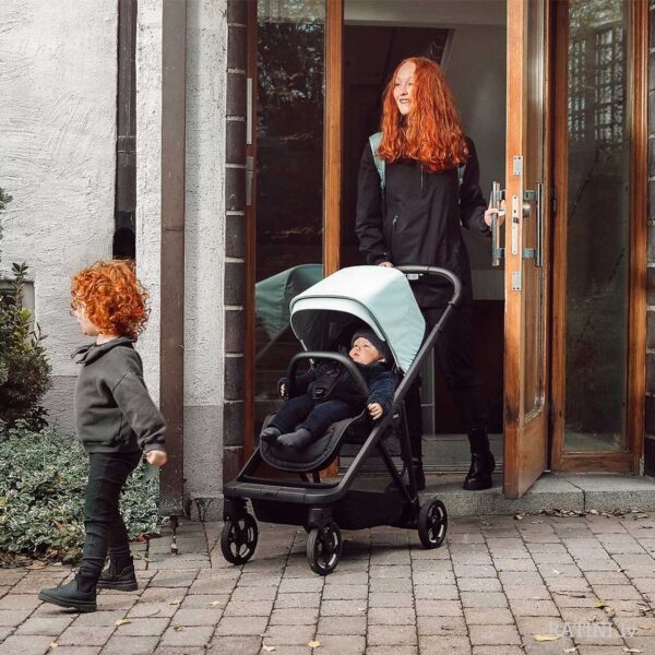 Ratini.lv | Shine bērnu ratiņi krāsa Black on Black bilde #19