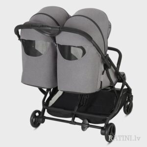 Inglesina Twin Sketch ratiņi dvīņiem krāsa Grey