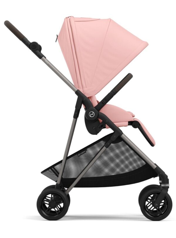Ratini.lv | Melio bērnu ratiņi krāsa Candy Pink bilde #9