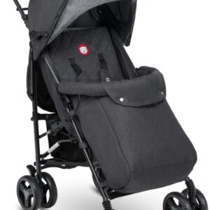 Lionelo Irma bērnu ratiņi krāsa Black/Dark Grey