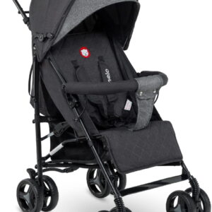 Lionelo Irma bērnu ratiņi krāsa Black/Dark Grey
