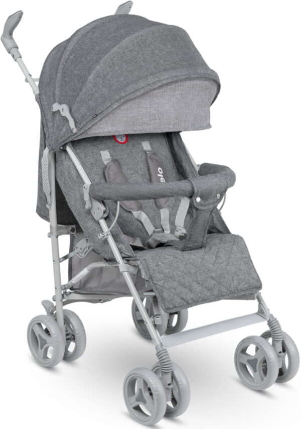 Ratini.lv | Irma bērnu ratiņi krāsa Grey/Dark Grey bilde #5
