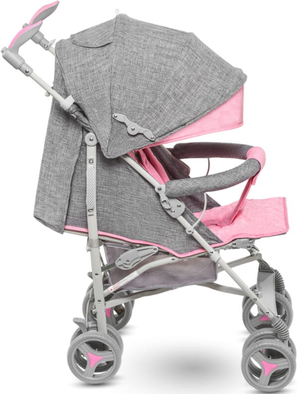 Ratini.lv | Irma bērnu ratiņi krāsa Pink bilde #5