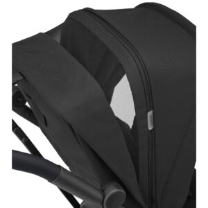 Maxi Cosi Leona 2 bērnu pastaigu ratiņi krāsa Twillic Black