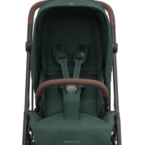 Maxi Cosi Leona 2 bērnu pastaigu ratiņi krāsa Twillic Green