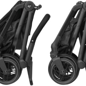 Maxi Cosi Leona 2 bērnu pastaigu ratiņi krāsa Twillic Black