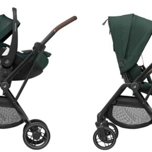 Maxi Cosi Leona 2 bērnu pastaigu ratiņi krāsa Twillic Green
