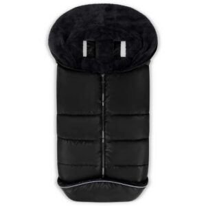 ABC Design winter Footmuff ratu maiss krāsa Black