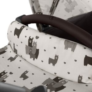 ABC Design Migno leļļu ratiņi ar kulbu krāsa Marron