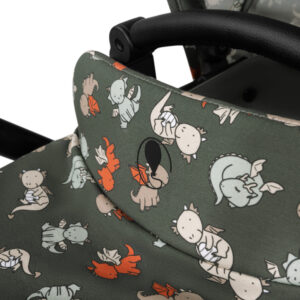 ABC Design Migno leļļu ratiņi ar kulbu krāsa Dragon