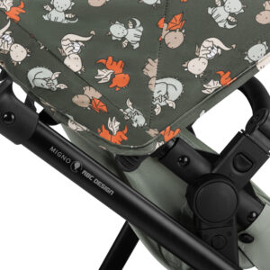 ABC Design Migno leļļu ratiņi ar kulbu krāsa Dragon