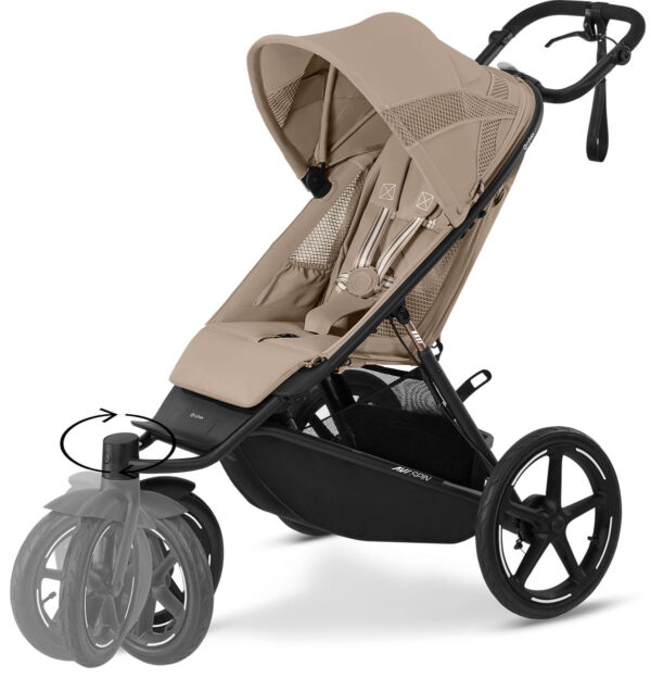 Ratini.lv | AVI Spin sporta ratiņi krāsa Almond Beige bilde #1