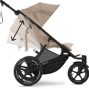 Cybex AVI Spin sporta ratiņi krāsa Almond Beige