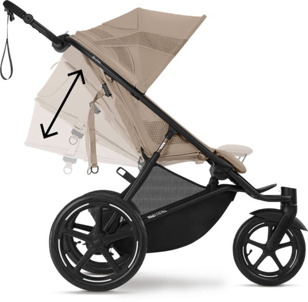 Ratini.lv | AVI Spin sporta ratiņi krāsa Almond Beige bilde #15