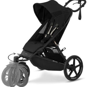 Cybex AVI Spin sporta ratiņi krāsa Moon Black