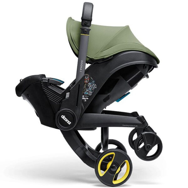 Ratini.lv | I autokrēsliņš/ratiņi bērniem 40-85cm krāsa Desert Green bilde #5