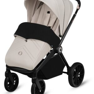 Lionelo Mika Plus bērnu ratiņi krāsa BEIGE SAND