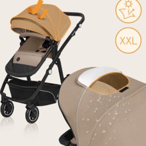 Lionelo BIANKA bērnu ratu komplekts 3in1 krāsa BEIGE SAND