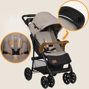 Lionelo Emma Plus sporta rati krāsa Beige Latte
