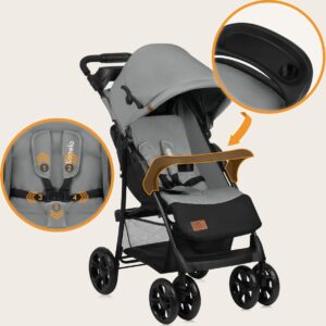 Lionelo Emma Plus sporta rati krāsa Grey Dove